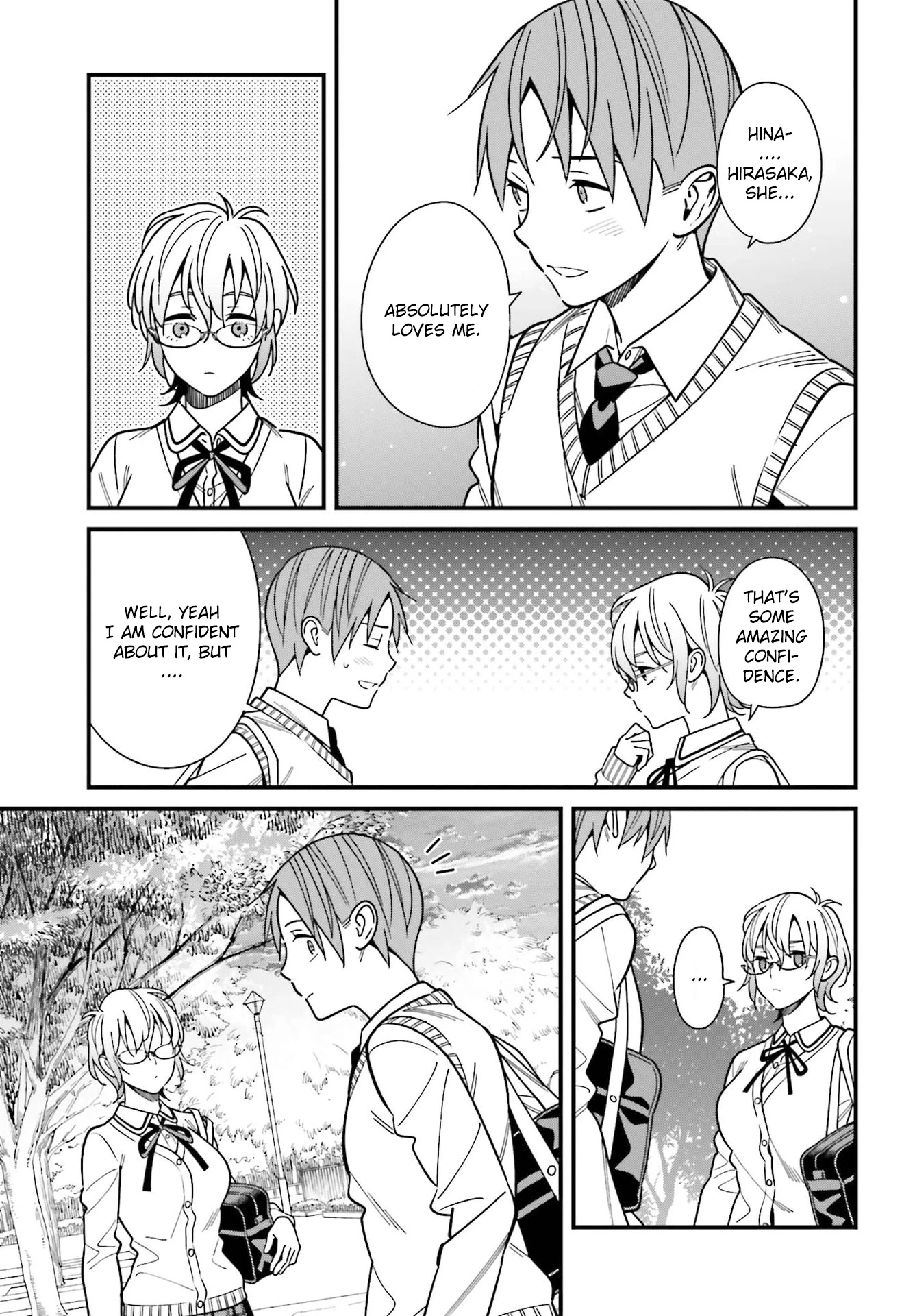 Only I Know That Hirasaka Hirako Is Erotic Cute Chapter 36 page 15 - Chapter 36