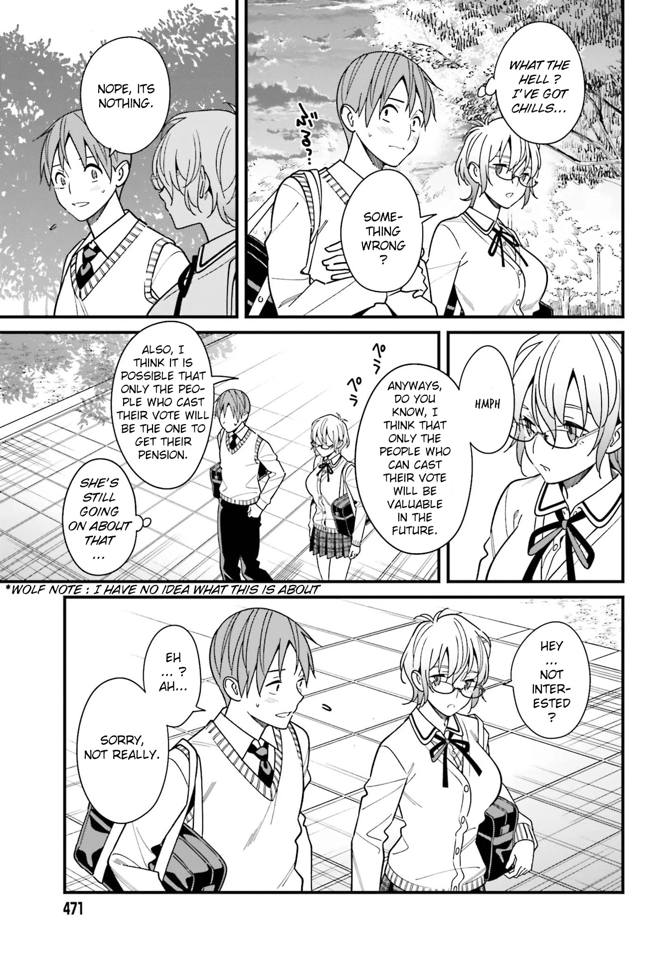 Only I Know That Hirasaka Hirako Is Erotic Cute Chapter 36 page 5 - Chapter 36