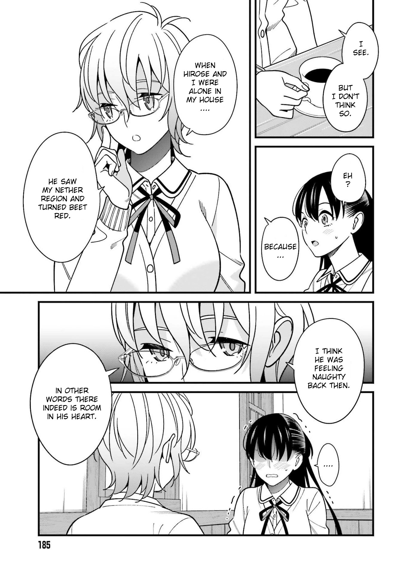 Only I Know That Hirasaka Hirako Is Erotic Cute Chapter 37 page 9 - Chapter 37