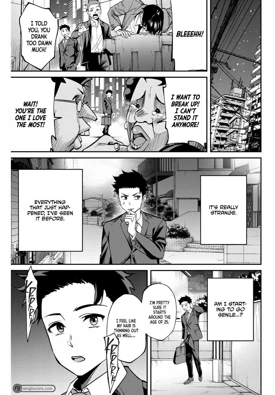 Only I Know That the World Will End. In a World Where Monsters Appear, I Level up by Returning From Death Chapter 1 page 14 - Chapter 1