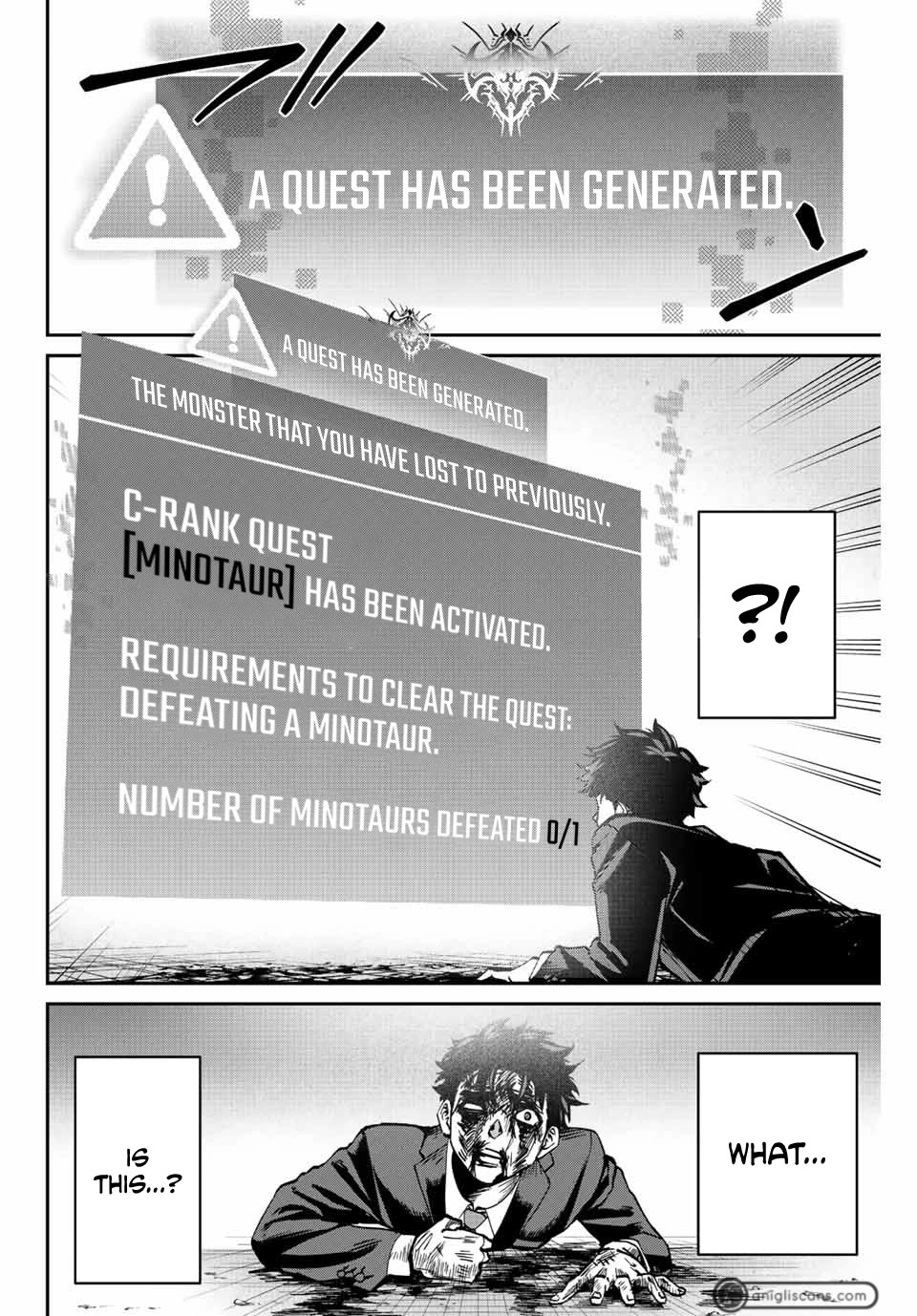 Only I Know That the World Will End. In a World Where Monsters Appear, I Level up by Returning From Death Chapter 1 page 25 - Chapter 1