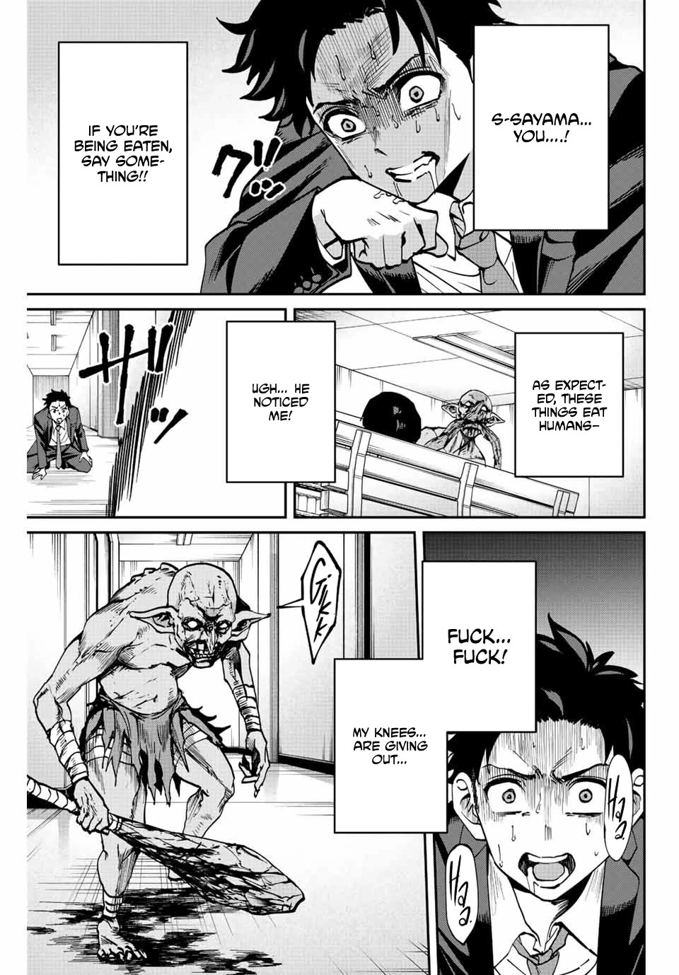 Only I Know That the World Will End. In a World Where Monsters Appear, I Level up by Returning From Death Chapter 1 page 46 - Chapter 1