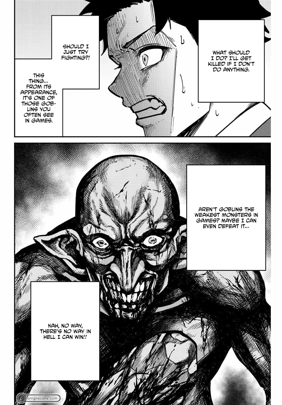 Only I Know That the World Will End. In a World Where Monsters Appear, I Level up by Returning From Death Chapter 1 page 47 - Chapter 1