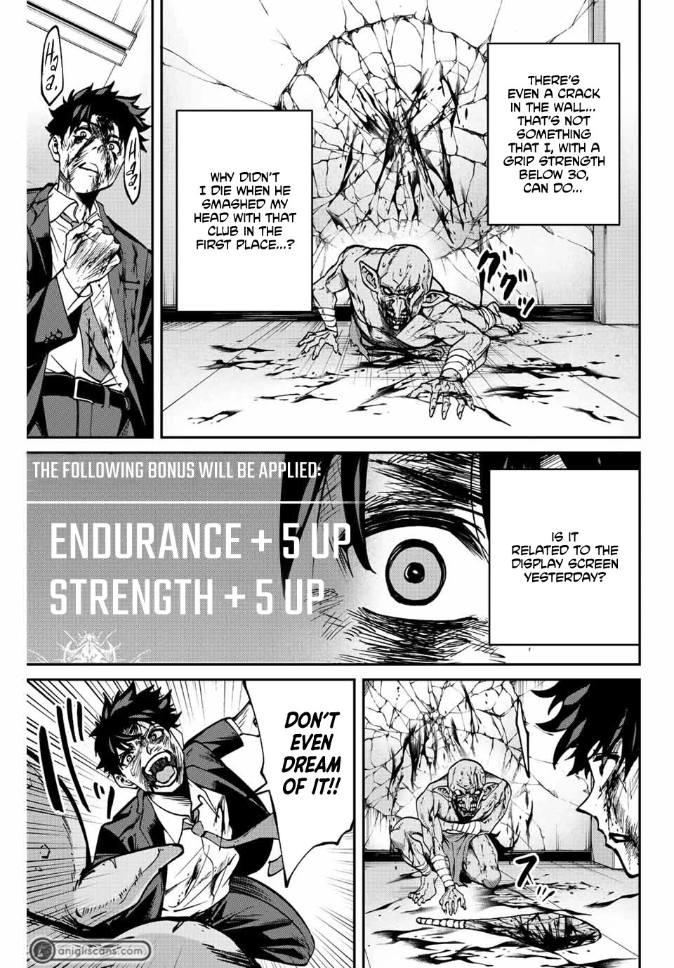 Only I Know That the World Will End. In a World Where Monsters Appear, I Level up by Returning From Death Chapter 1 page 54 - Chapter 1