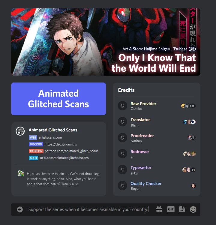 Only I Know That the World Will End. In a World Where Monsters Appear, I Level up by Returning From Death Chapter 10 page 1 - Chapter 10