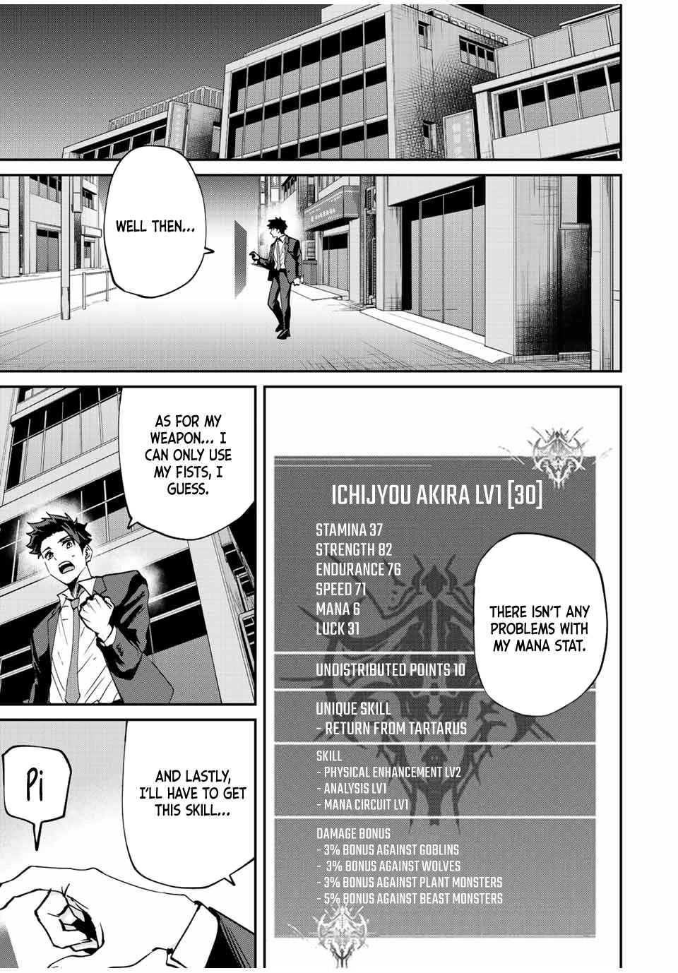 Only I Know That the World Will End. In a World Where Monsters Appear, I Level up by Returning From Death Chapter 10 page 12 - Chapter 10
