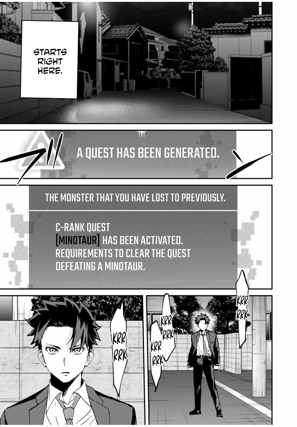 Only I Know That the World Will End. In a World Where Monsters Appear, I Level up by Returning From Death Chapter 10 page 14 - Chapter 10