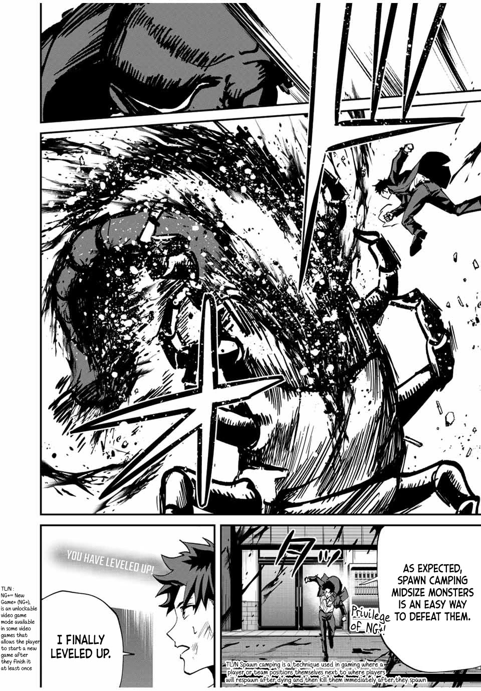 Only I Know That the World Will End. In a World Where Monsters Appear, I Level up by Returning From Death Chapter 10 page 3 - Chapter 10