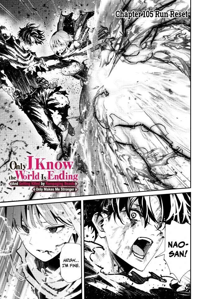 Only I Know That the World Will End. In a World Where Monsters Appear, I Level up by Returning From Death Chapter 105 page 1 - Chapter 105: Run Reset