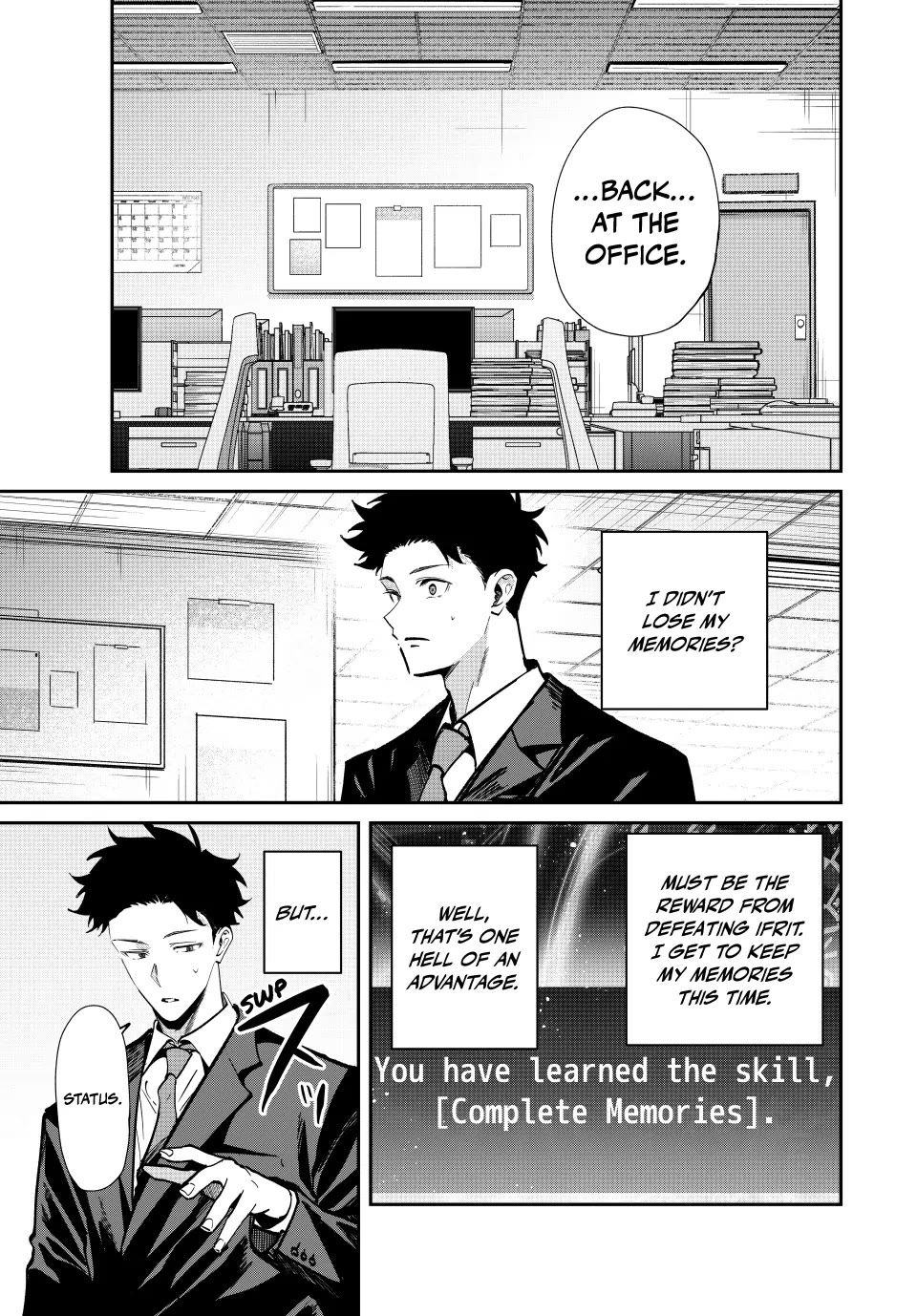 Only I Know That the World Will End. In a World Where Monsters Appear, I Level up by Returning From Death Chapter 107 page 3 - Chapter 107: Future's Choice [END]