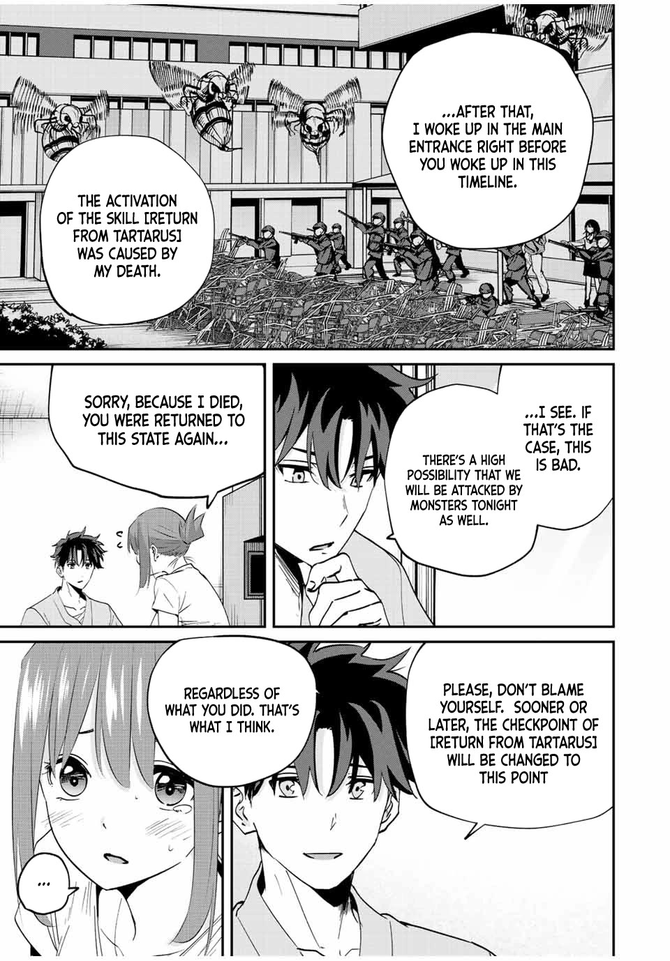 Only I Know That the World Will End. In a World Where Monsters Appear, I Level up by Returning From Death Chapter 17 page 6 - Chapter 17