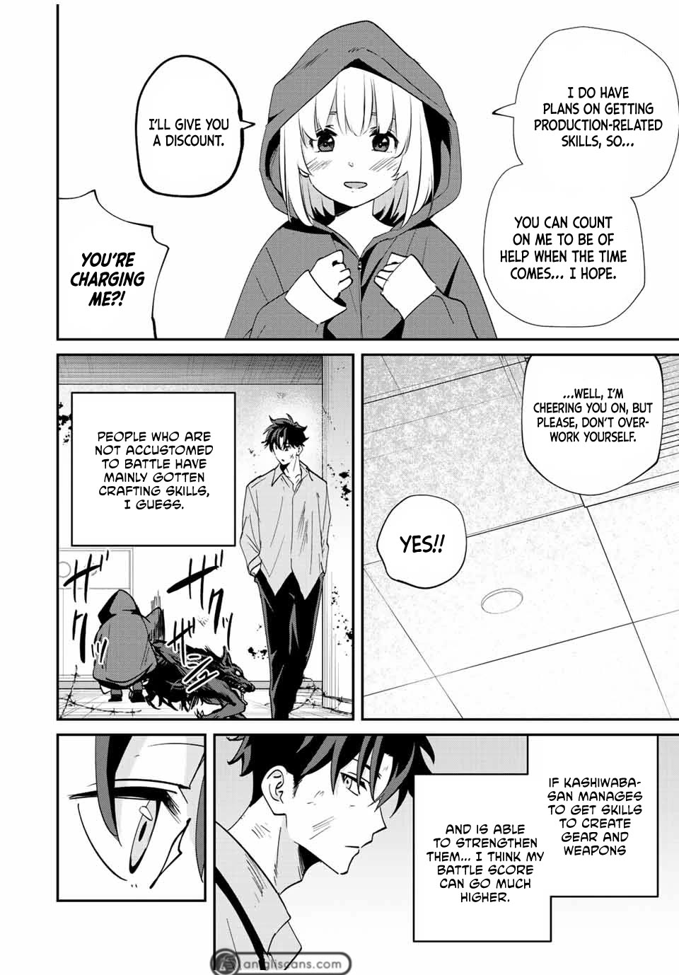 Only I Know That the World Will End. In a World Where Monsters Appear, I Level up by Returning From Death Chapter 19 page 5 - Chapter 19