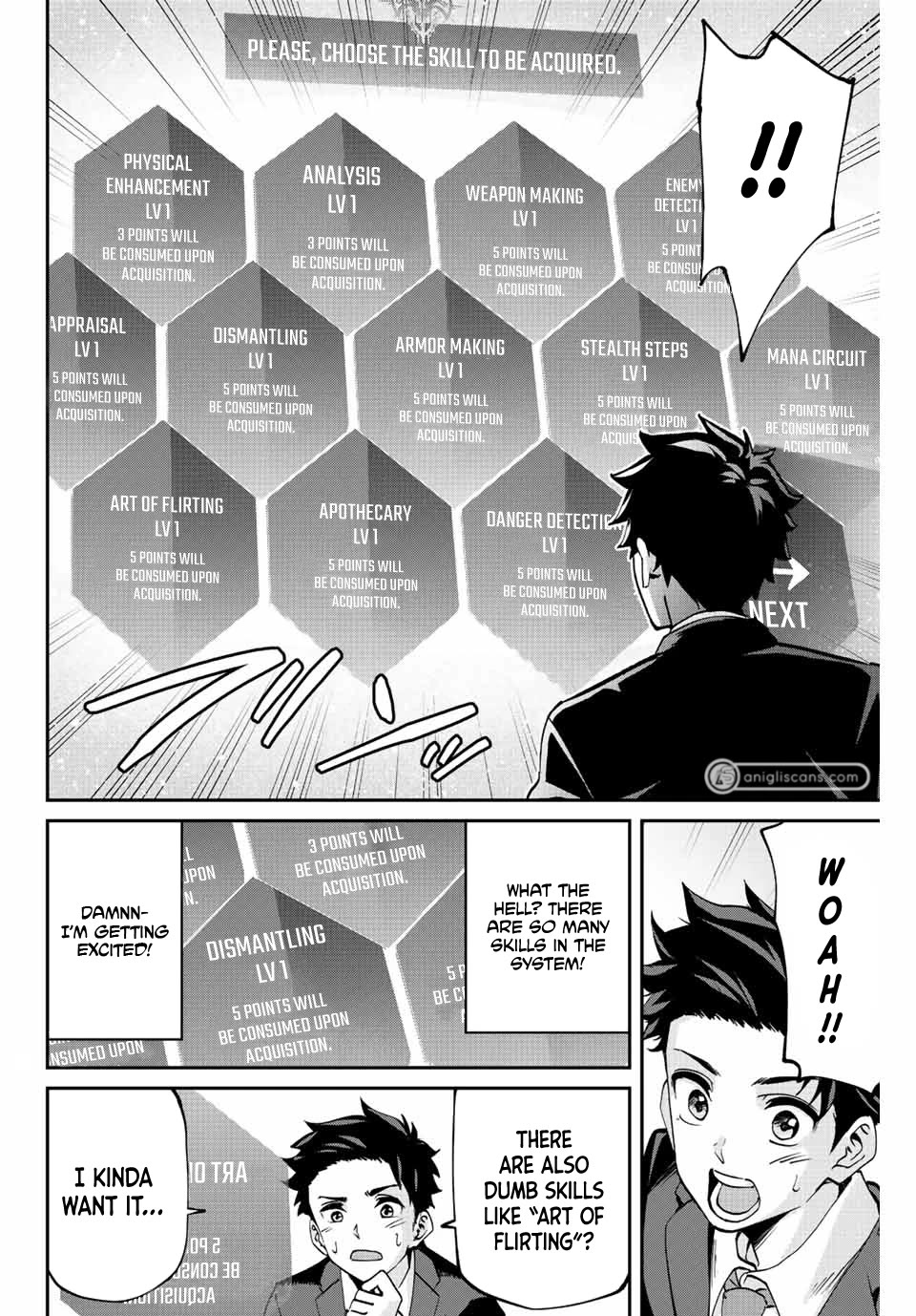 Only I Know That the World Will End. In a World Where Monsters Appear, I Level up by Returning From Death Chapter 2 page 11 - Chapter 2