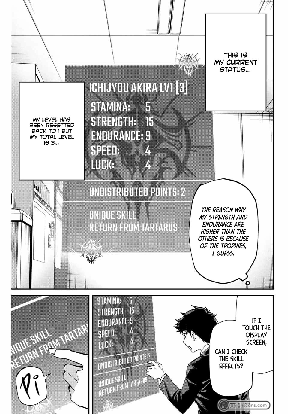 Only I Know That the World Will End. In a World Where Monsters Appear, I Level up by Returning From Death Chapter 2 page 8 - Chapter 2