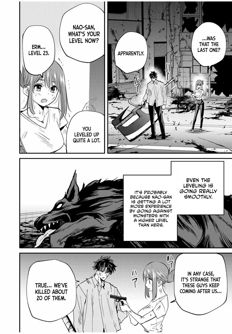 Only I Know That the World Will End. In a World Where Monsters Appear, I Level up by Returning From Death Chapter 20 page 3 - Chapter 20