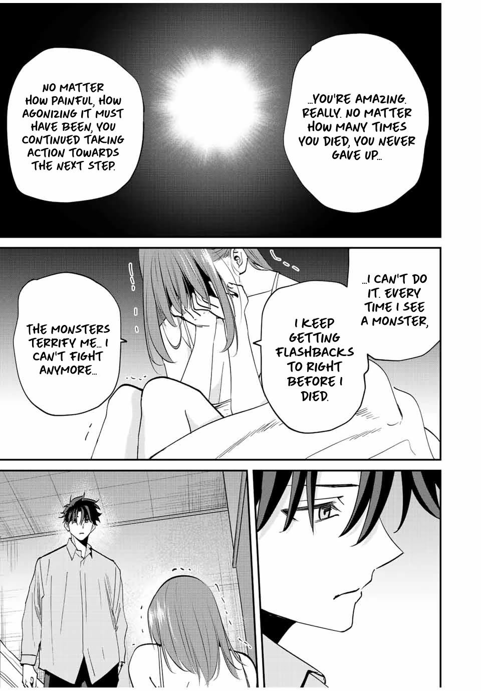 Only I Know That the World Will End. In a World Where Monsters Appear, I Level up by Returning From Death Chapter 21 page 12 - Chapter 21