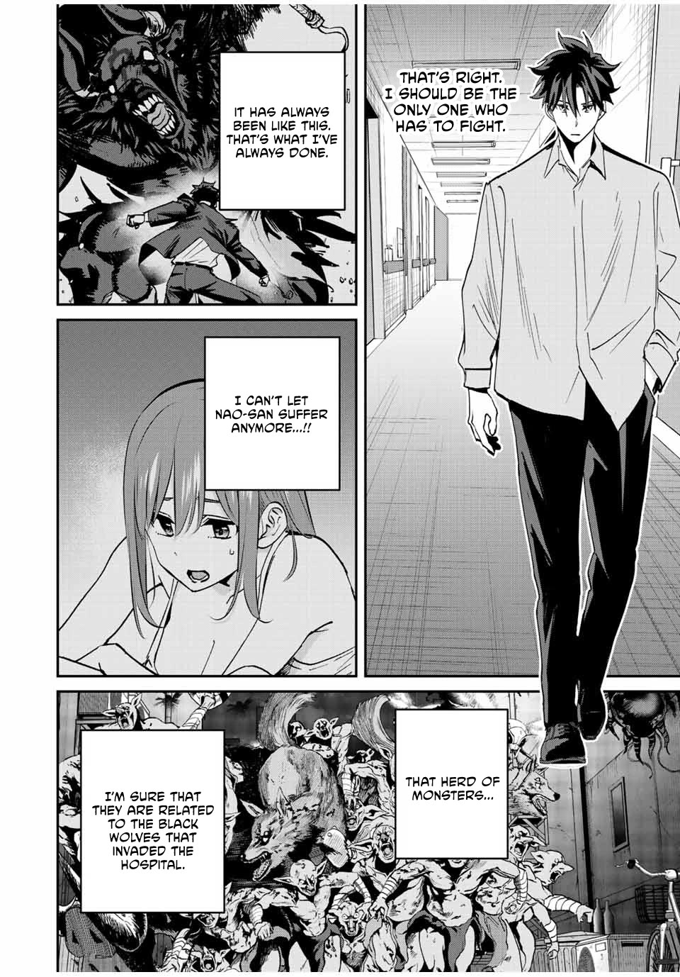 Only I Know That the World Will End. In a World Where Monsters Appear, I Level up by Returning From Death Chapter 21 page 15 - Chapter 21