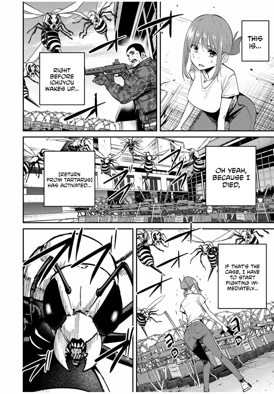 Only I Know That the World Will End. In a World Where Monsters Appear, I Level up by Returning From Death Chapter 21 page 3 - Chapter 21