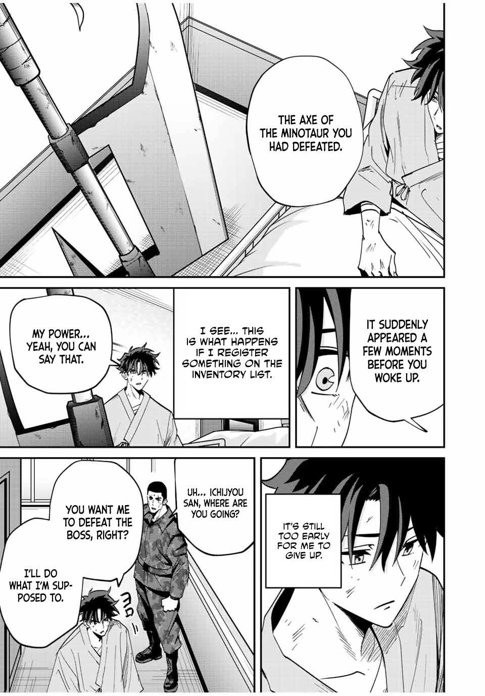 Only I Know That the World Will End. In a World Where Monsters Appear, I Level up by Returning From Death Chapter 21 page 8 - Chapter 21