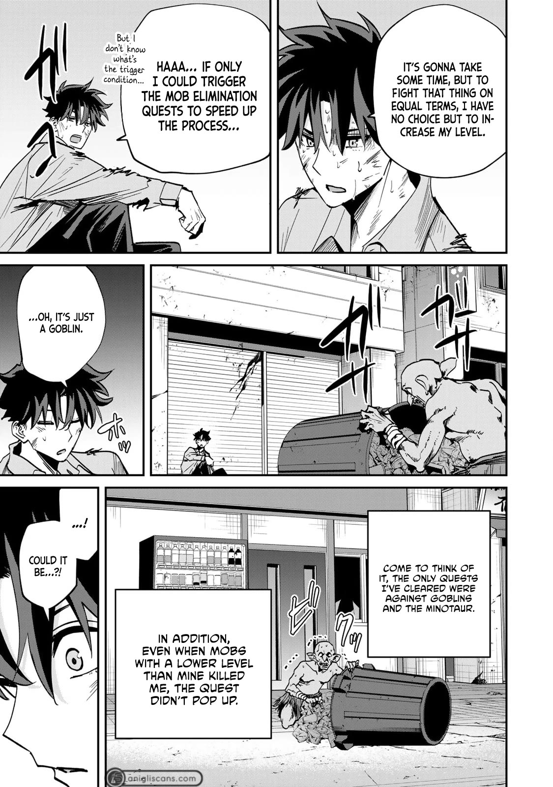 Only I Know That the World Will End. In a World Where Monsters Appear, I Level up by Returning From Death Chapter 22 page 10 - Chapter 22