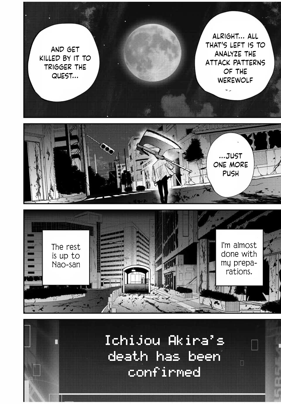 Only I Know That the World Will End. In a World Where Monsters Appear, I Level up by Returning From Death Chapter 23 page 5 - Chapter 23