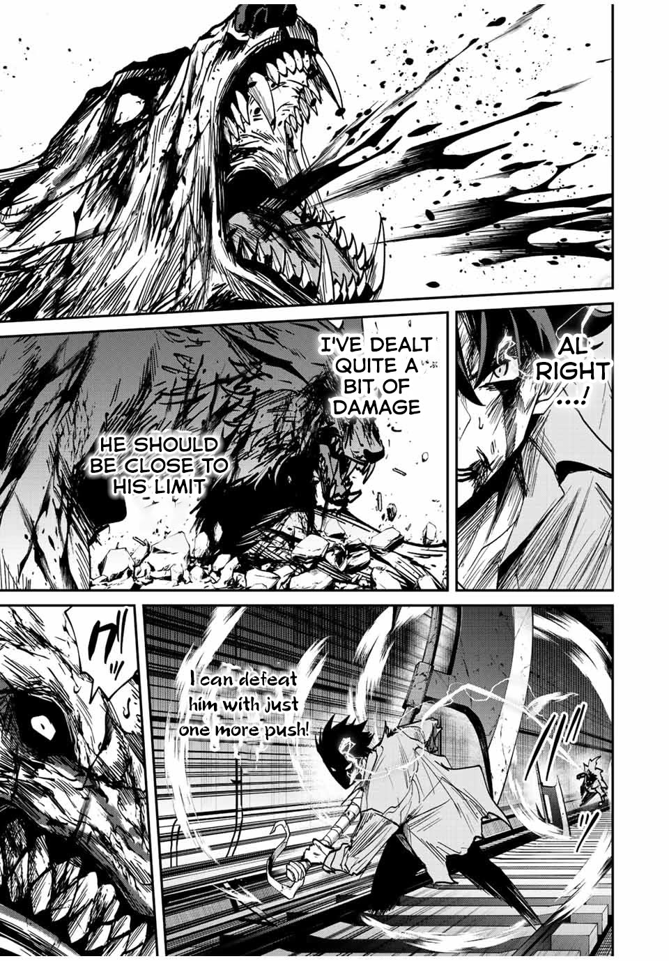 Only I Know That the World Will End. In a World Where Monsters Appear, I Level up by Returning From Death Chapter 25 page 12 - Chapter 25