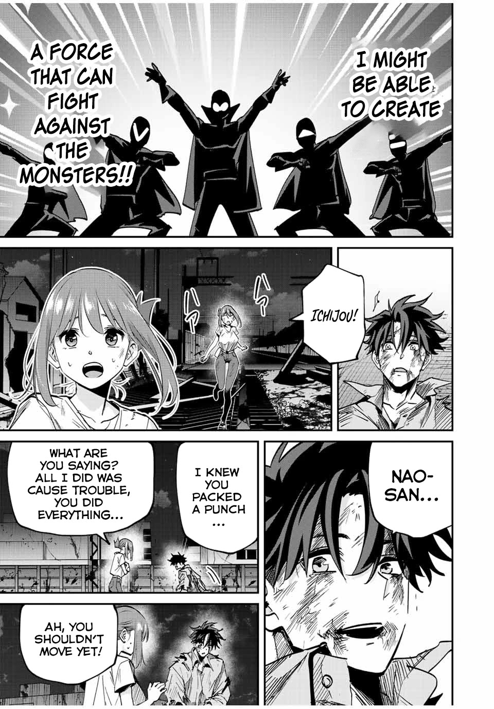 Only I Know That the World Will End. In a World Where Monsters Appear, I Level up by Returning From Death Chapter 28 page 3 - Chapter 28