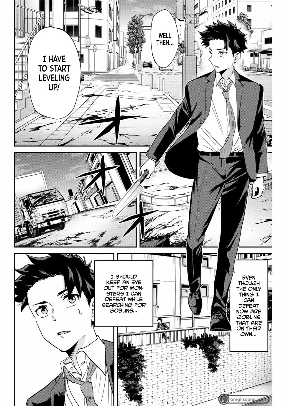 Only I Know That the World Will End. In a World Where Monsters Appear, I Level up by Returning From Death Chapter 3 page 11 - Chapter 3