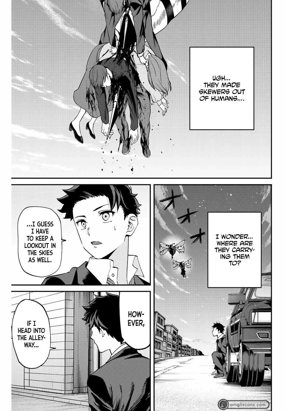Only I Know That the World Will End. In a World Where Monsters Appear, I Level up by Returning From Death Chapter 3 page 14 - Chapter 3