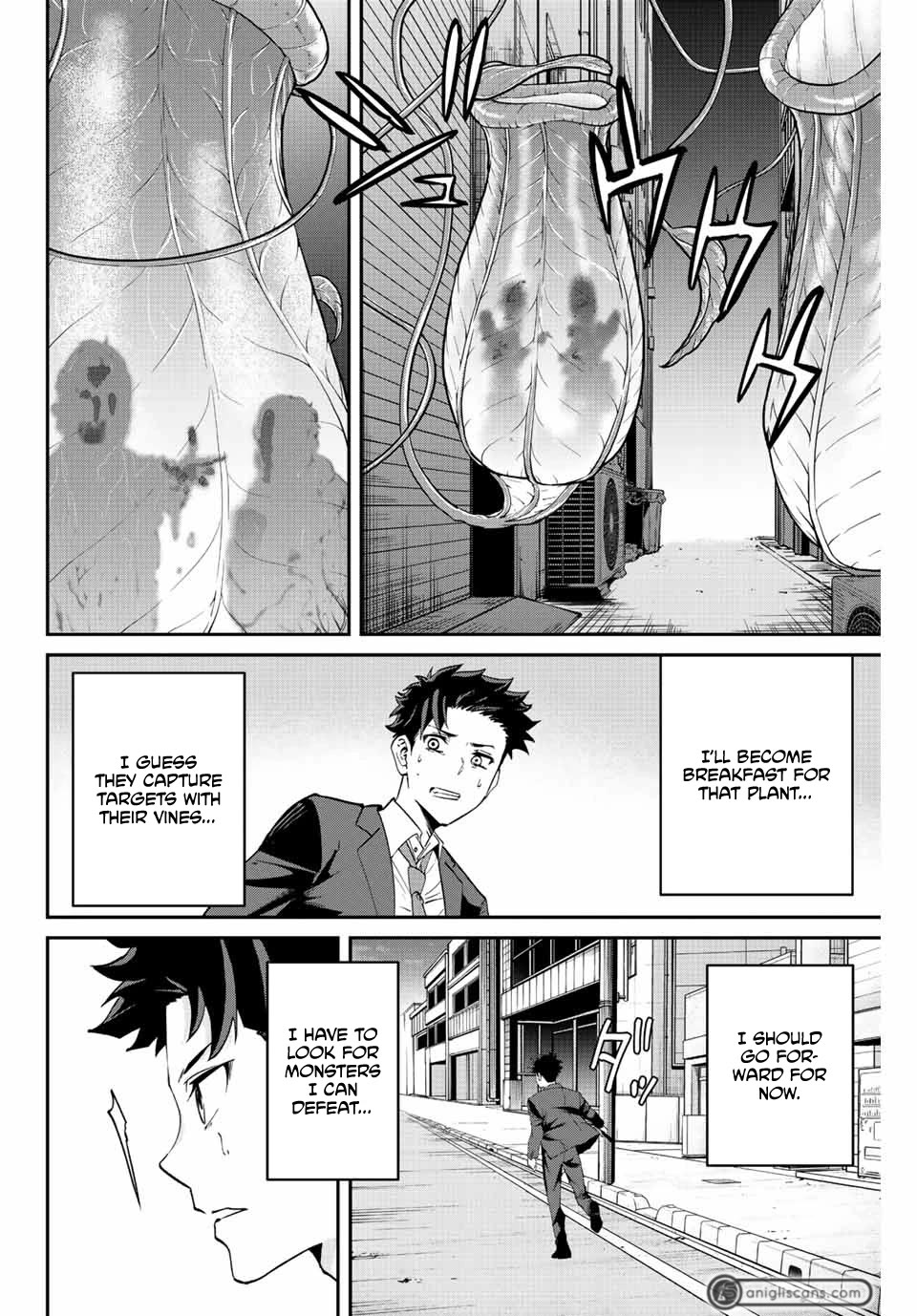 Only I Know That the World Will End. In a World Where Monsters Appear, I Level up by Returning From Death Chapter 3 page 15 - Chapter 3