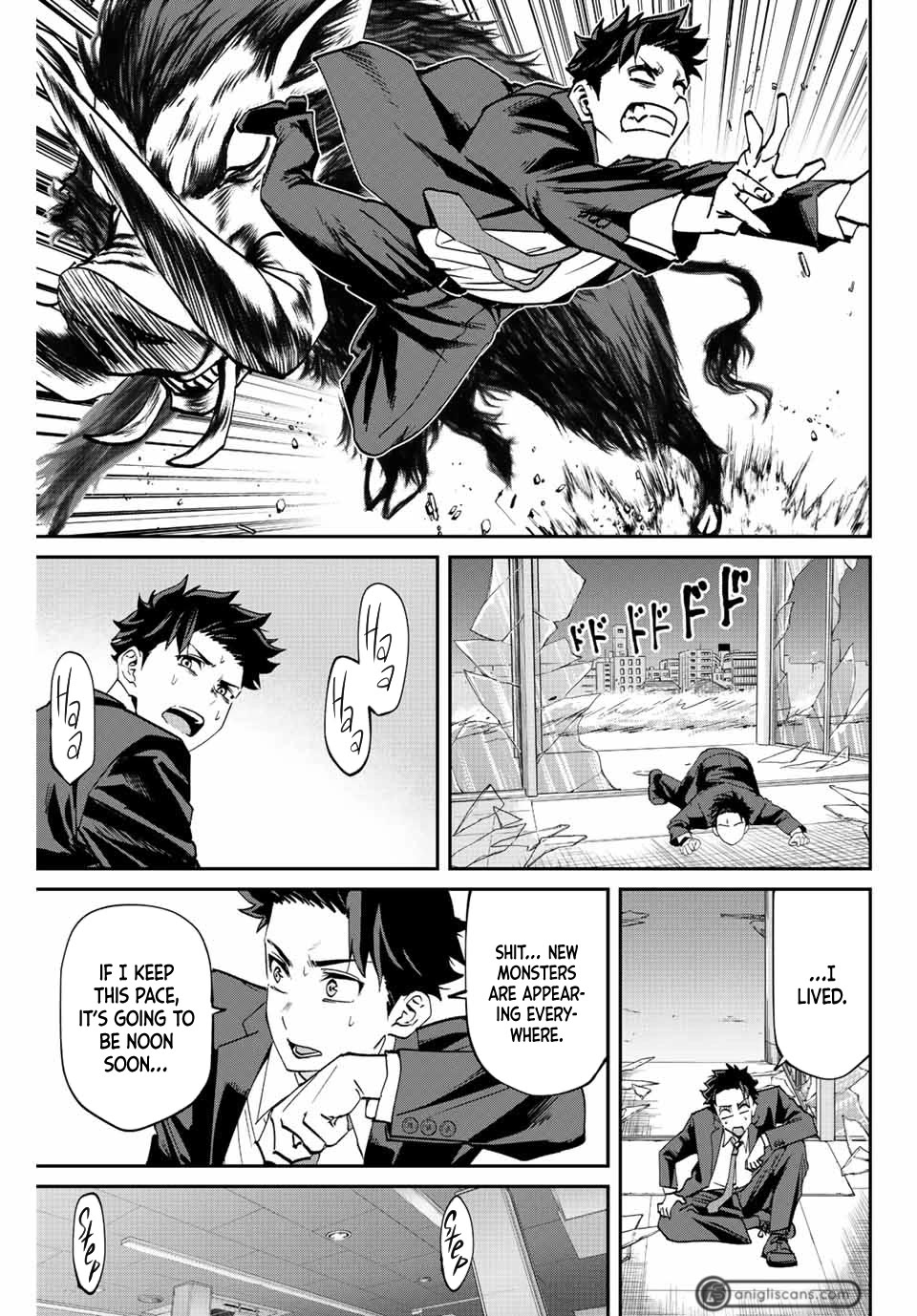 Only I Know That the World Will End. In a World Where Monsters Appear, I Level up by Returning From Death Chapter 3 page 18 - Chapter 3