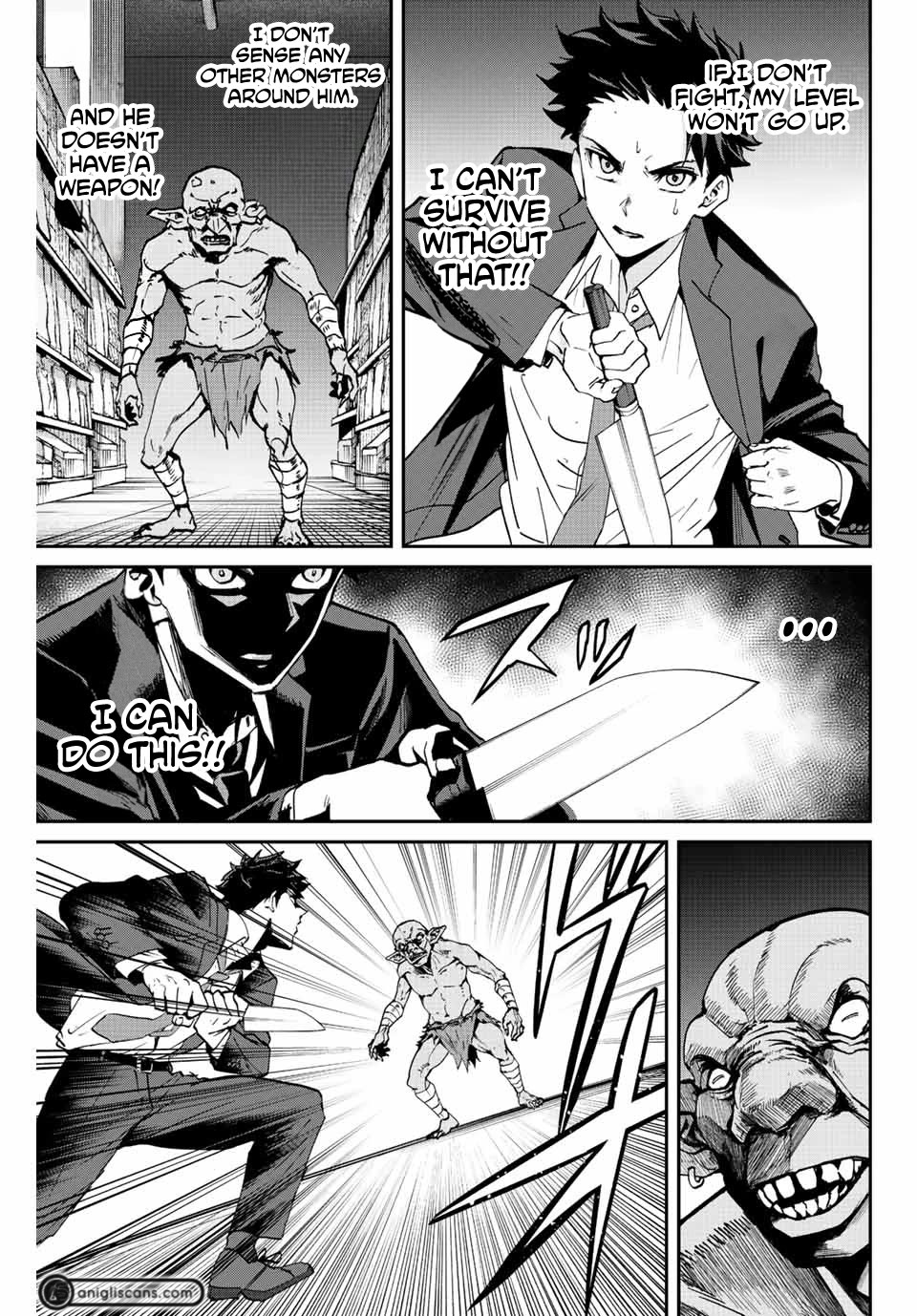 Only I Know That the World Will End. In a World Where Monsters Appear, I Level up by Returning From Death Chapter 3 page 20 - Chapter 3