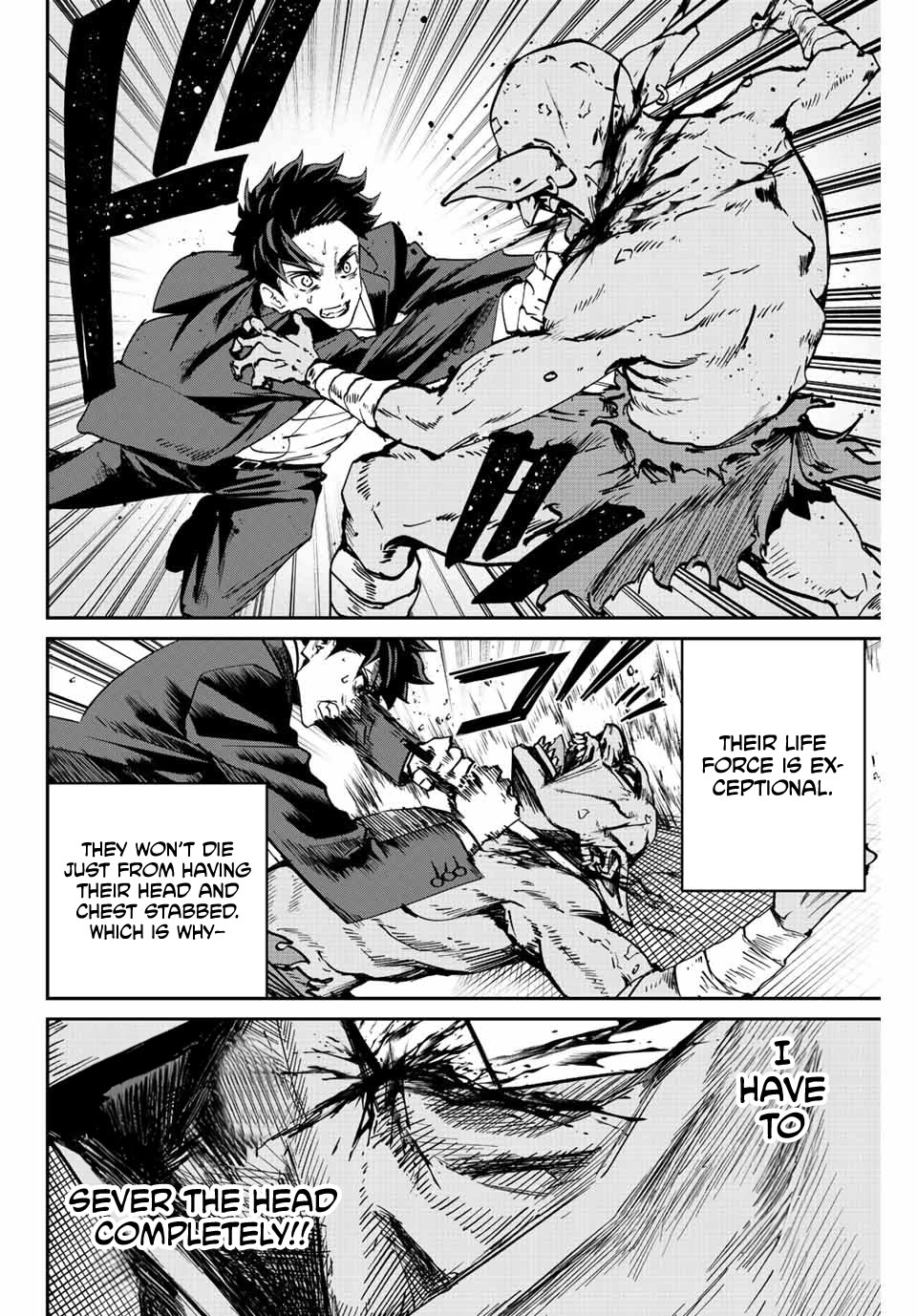 Only I Know That the World Will End. In a World Where Monsters Appear, I Level up by Returning From Death Chapter 3 page 21 - Chapter 3