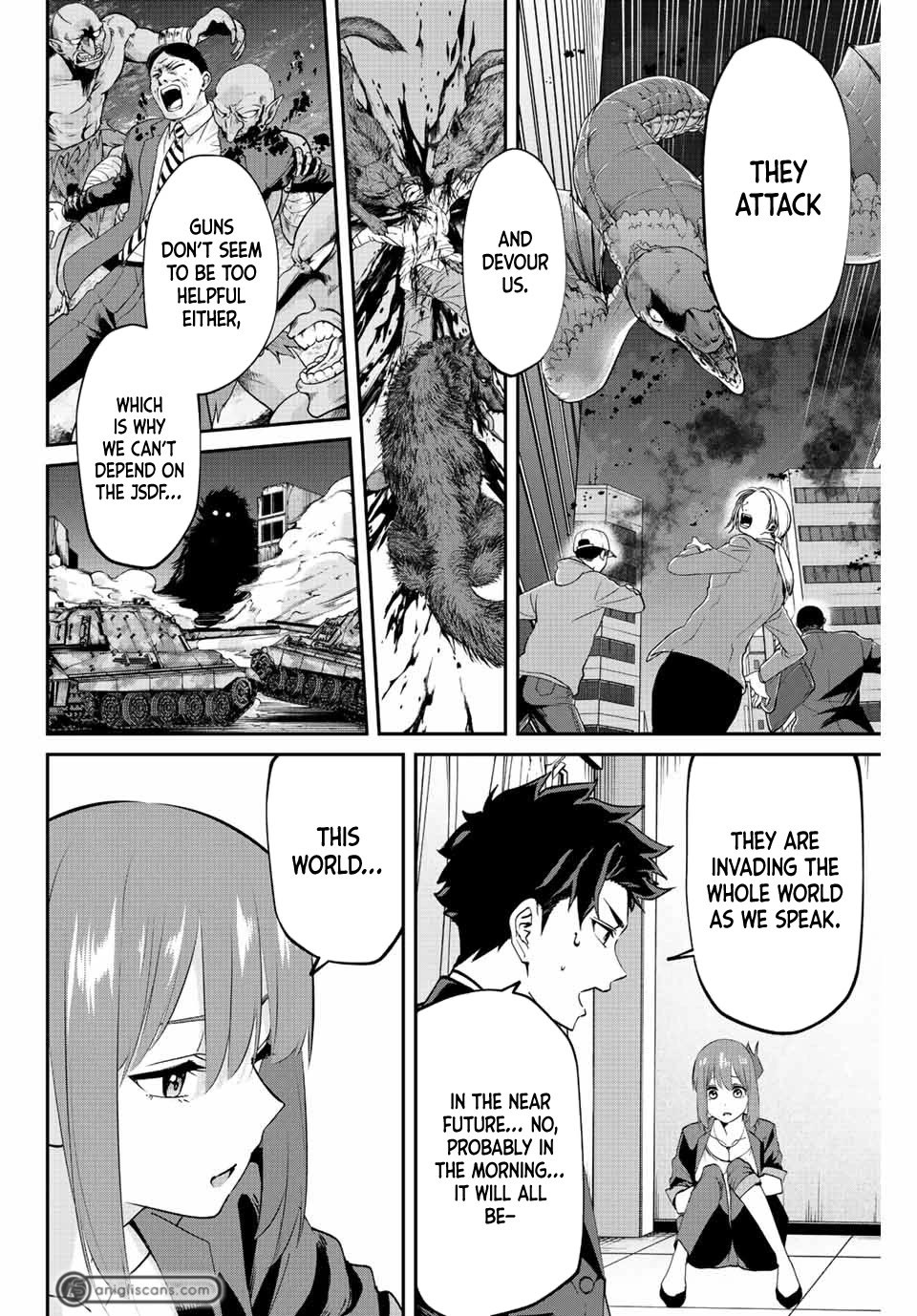 Only I Know That the World Will End. In a World Where Monsters Appear, I Level up by Returning From Death Chapter 3 page 7 - Chapter 3