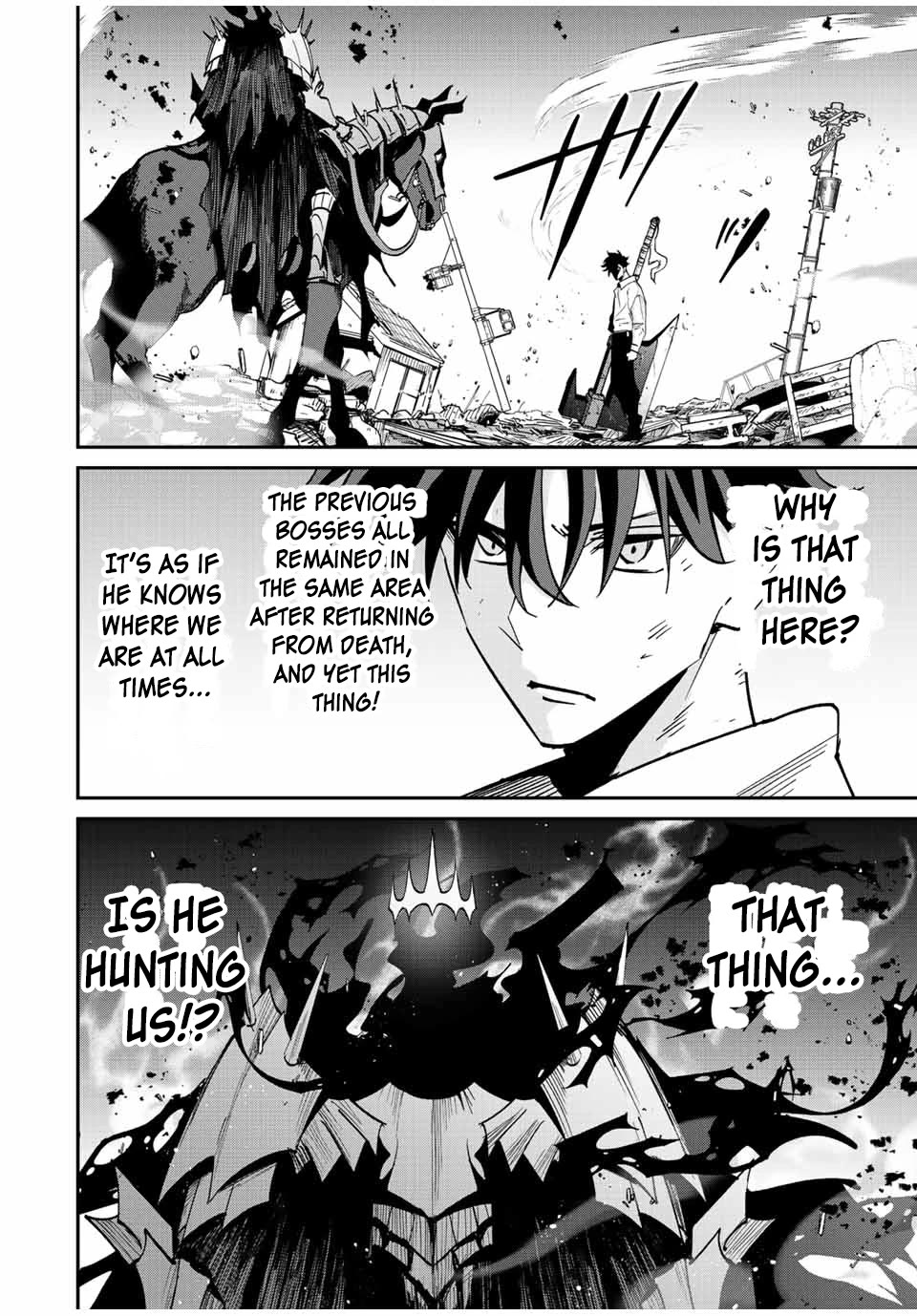 Only I Know That the World Will End. In a World Where Monsters Appear, I Level up by Returning From Death Chapter 33 page 12 - Chapter 33