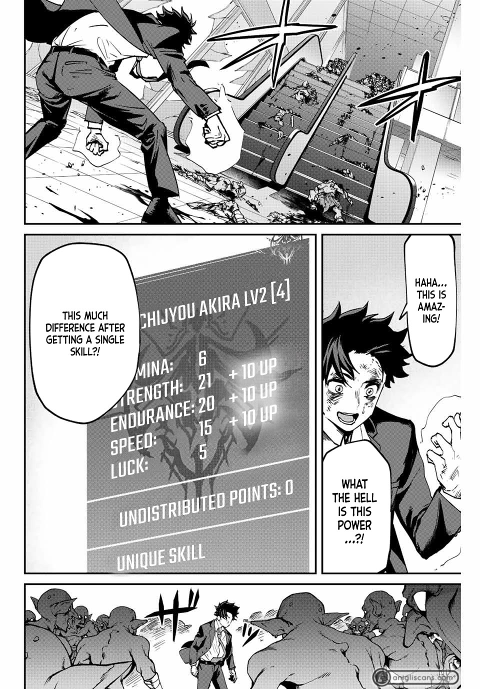 Only I Know That the World Will End. In a World Where Monsters Appear, I Level up by Returning From Death Chapter 4 page 15 - Chapter 4