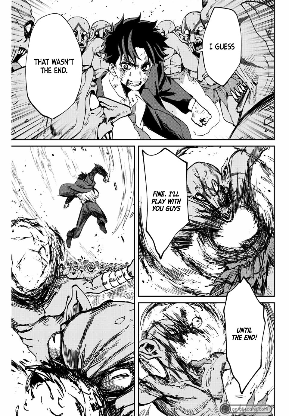 Only I Know That the World Will End. In a World Where Monsters Appear, I Level up by Returning From Death Chapter 4 page 16 - Chapter 4