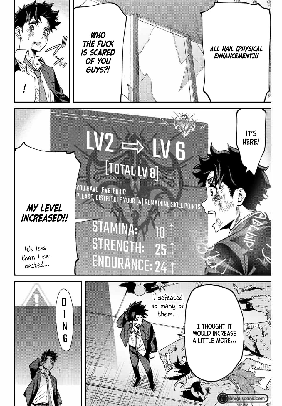 Only I Know That the World Will End. In a World Where Monsters Appear, I Level up by Returning From Death Chapter 4 page 19 - Chapter 4
