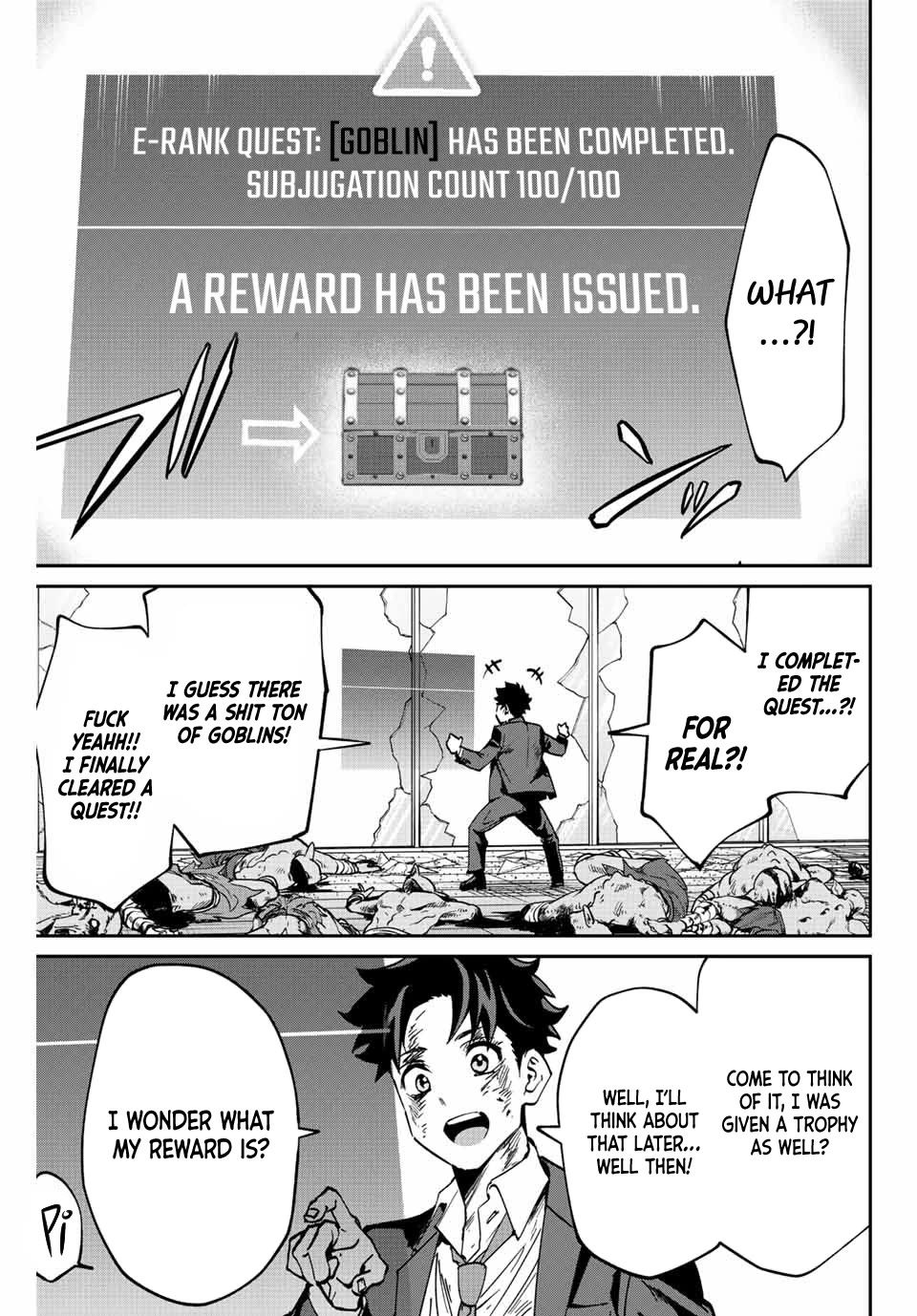 Only I Know That the World Will End. In a World Where Monsters Appear, I Level up by Returning From Death Chapter 4 page 20 - Chapter 4