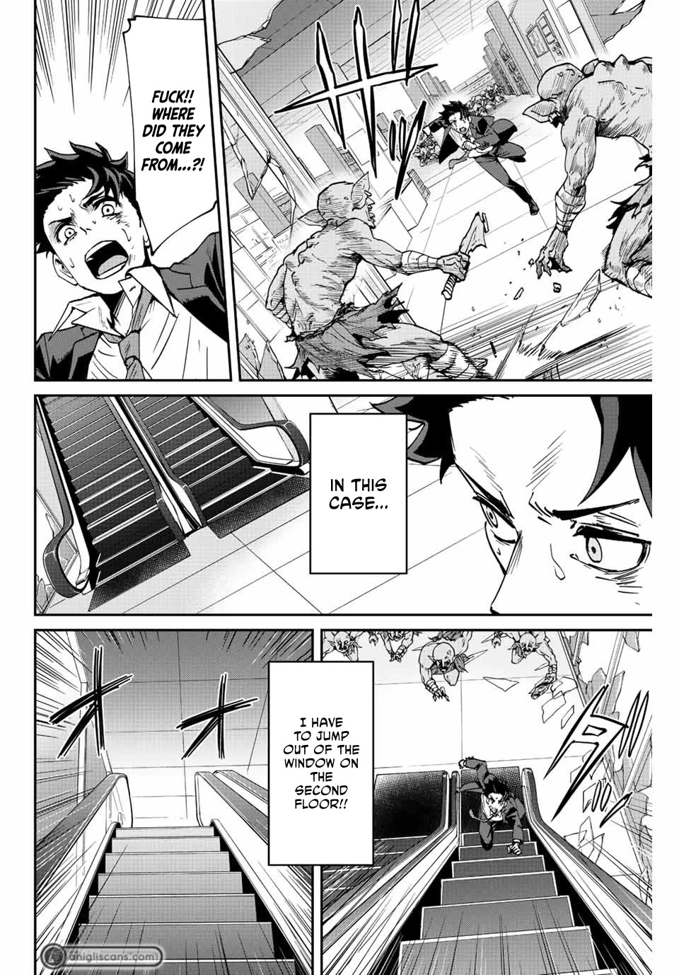 Only I Know That the World Will End. In a World Where Monsters Appear, I Level up by Returning From Death Chapter 4 page 5 - Chapter 4