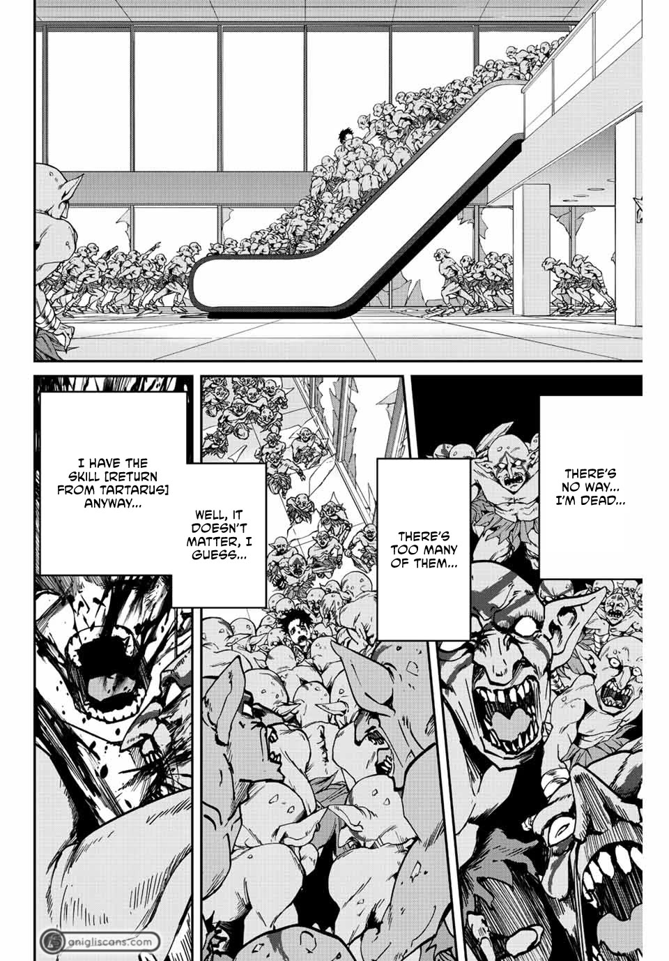 Only I Know That the World Will End. In a World Where Monsters Appear, I Level up by Returning From Death Chapter 4 page 7 - Chapter 4