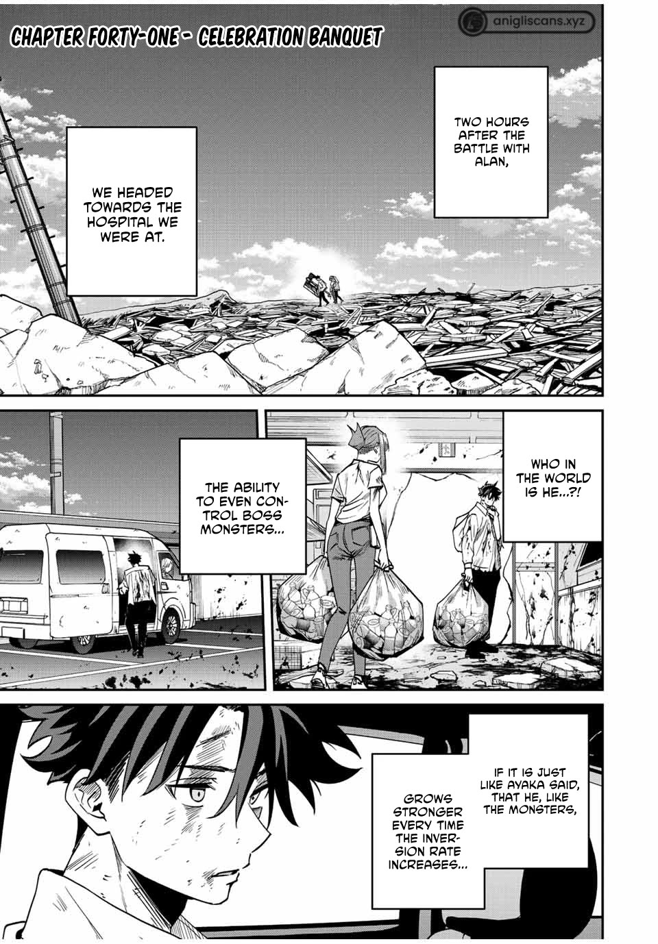 Only I Know That the World Will End. In a World Where Monsters Appear, I Level up by Returning From Death Chapter 41 page 2 - Chapter 41
