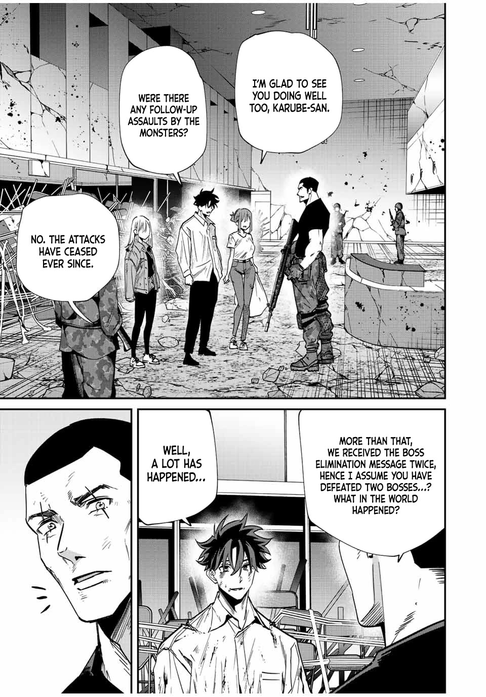 Only I Know That the World Will End. In a World Where Monsters Appear, I Level up by Returning From Death Chapter 41 page 4 - Chapter 41