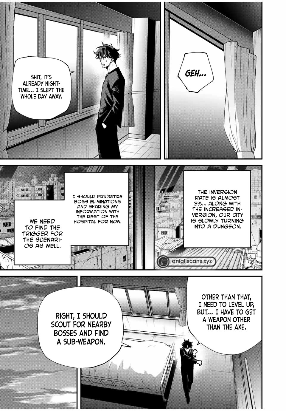 Only I Know That the World Will End. In a World Where Monsters Appear, I Level up by Returning From Death Chapter 42 page 10 - Chapter 42