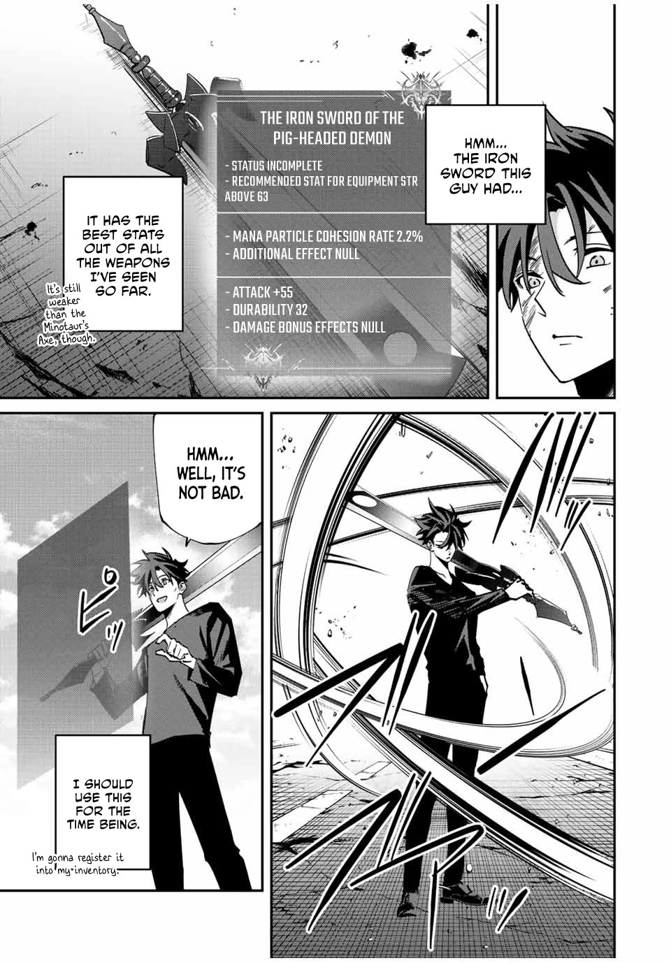 Only I Know That the World Will End. In a World Where Monsters Appear, I Level up by Returning From Death Chapter 42 page 12 - Chapter 42