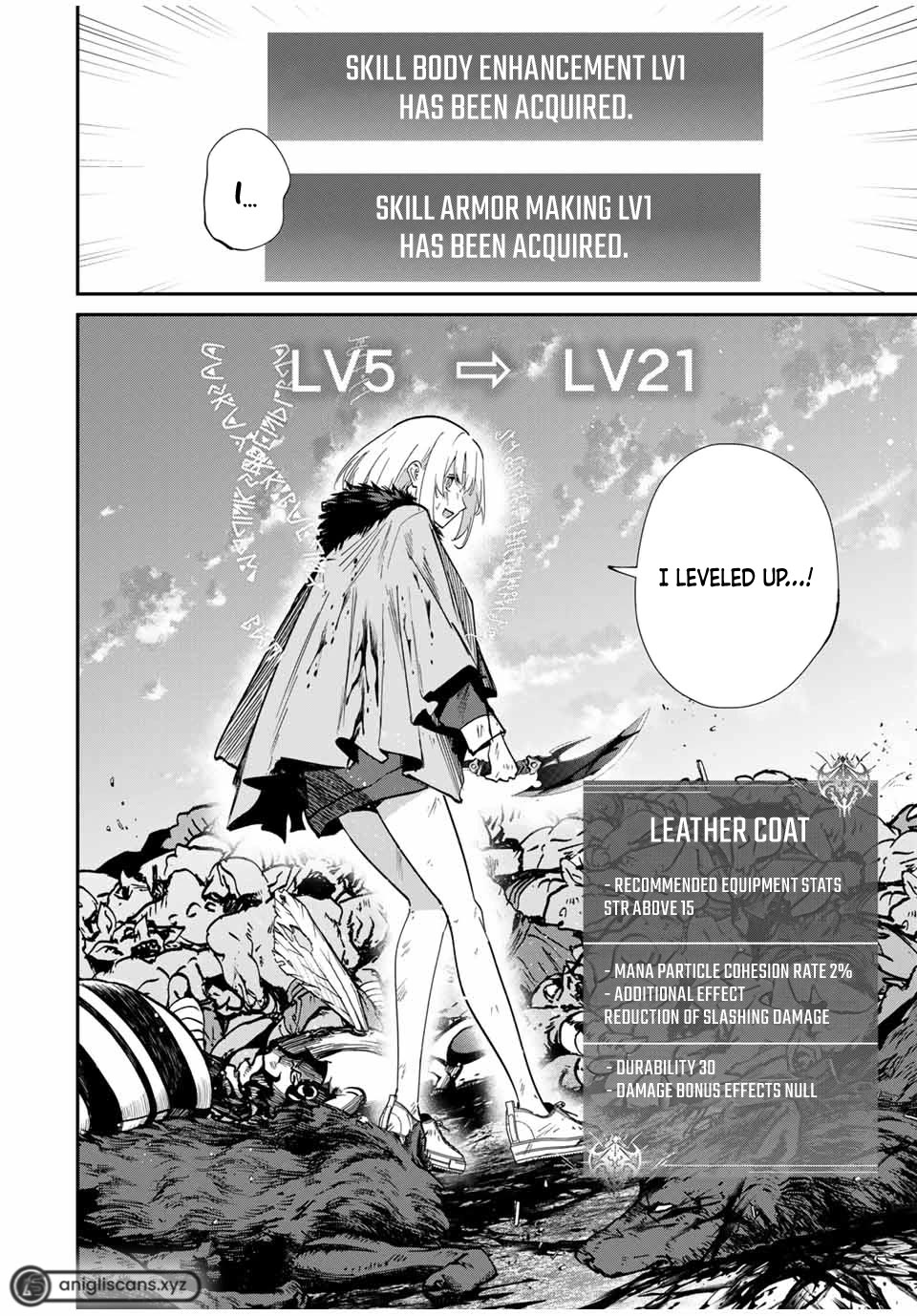 Only I Know That the World Will End. In a World Where Monsters Appear, I Level up by Returning From Death Chapter 45 page 17 - Chapter 45