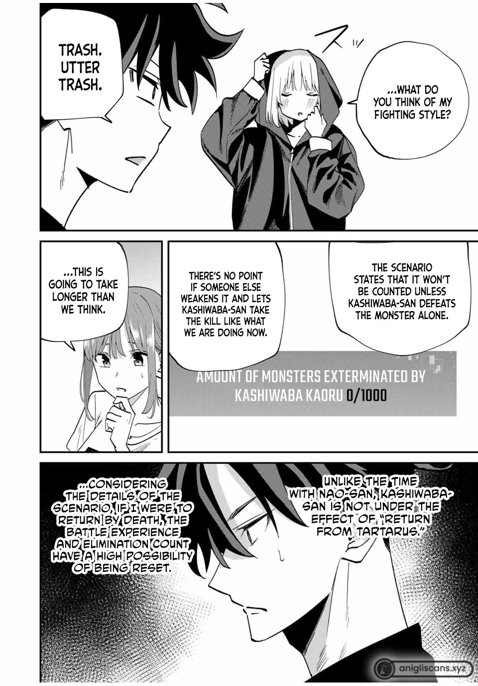 Only I Know That the World Will End. In a World Where Monsters Appear, I Level up by Returning From Death Chapter 45 page 5 - Chapter 45