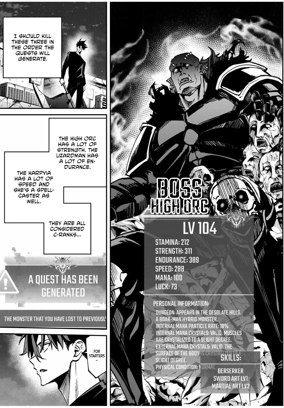 Only I Know That the World Will End. In a World Where Monsters Appear, I Level up by Returning From Death Chapter 48 page 8 - Chapter 48