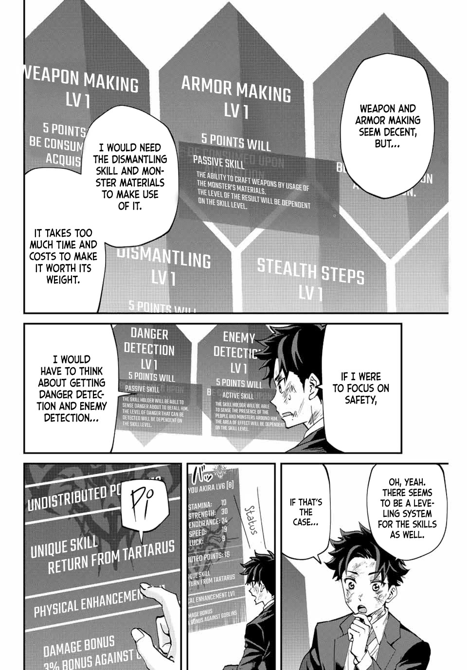 Only I Know That the World Will End. In a World Where Monsters Appear, I Level up by Returning From Death Chapter 5 page 3 - Chapter 5