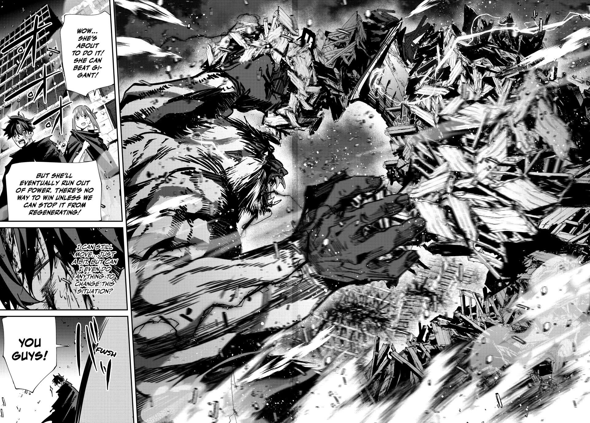 Only I Know That the World Will End. In a World Where Monsters Appear, I Level up by Returning From Death Chapter 53 page 14 - Chapter 53: Giant vs. Giant
